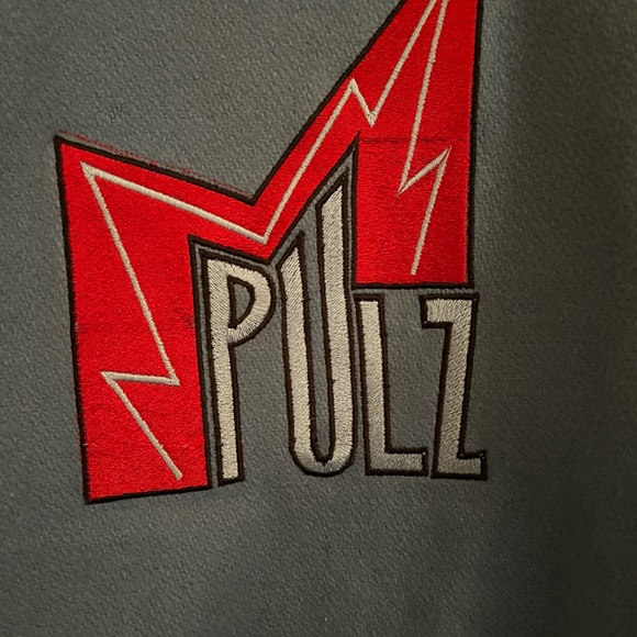 MPULZ Leather Sleeved Wool Letterman Varsity Jacket - Picture 7 of 13